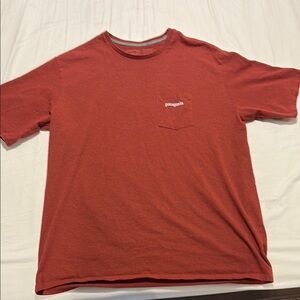 Patagonia Red Short Sleeve Tee